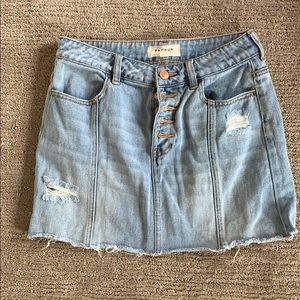PacSun Jean Skirt